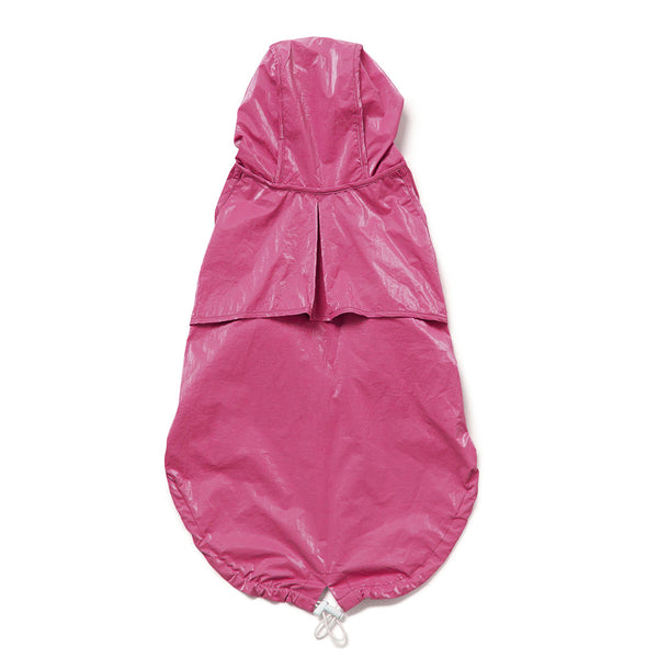 Hot pink raincoat store