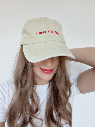 I love My Dog, Cap | Beige