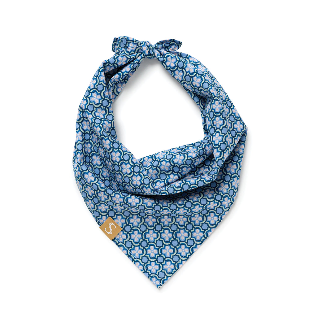 Liberty Bandana - Blue Geo