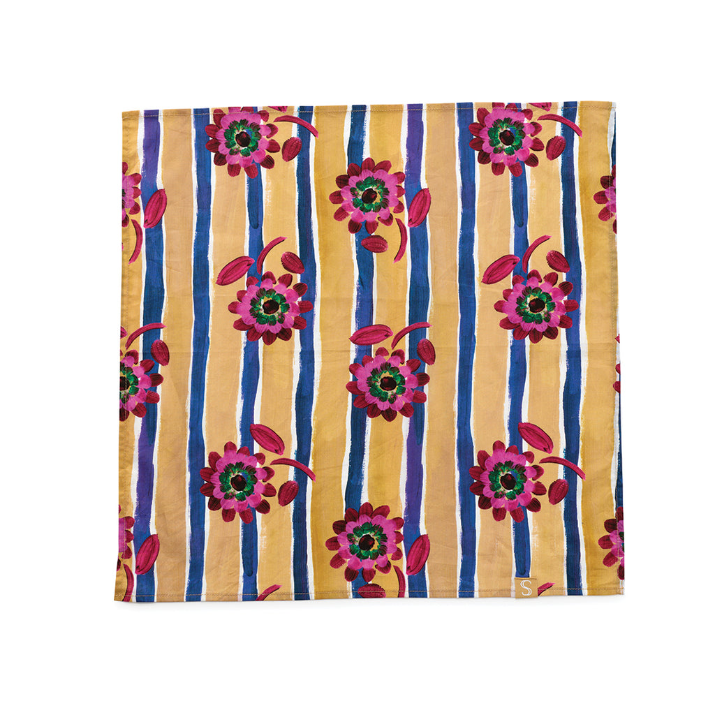 Liberty Bandana - Floral Stripe