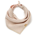 Reversible Linen Bandana - Soft Pink/Oat