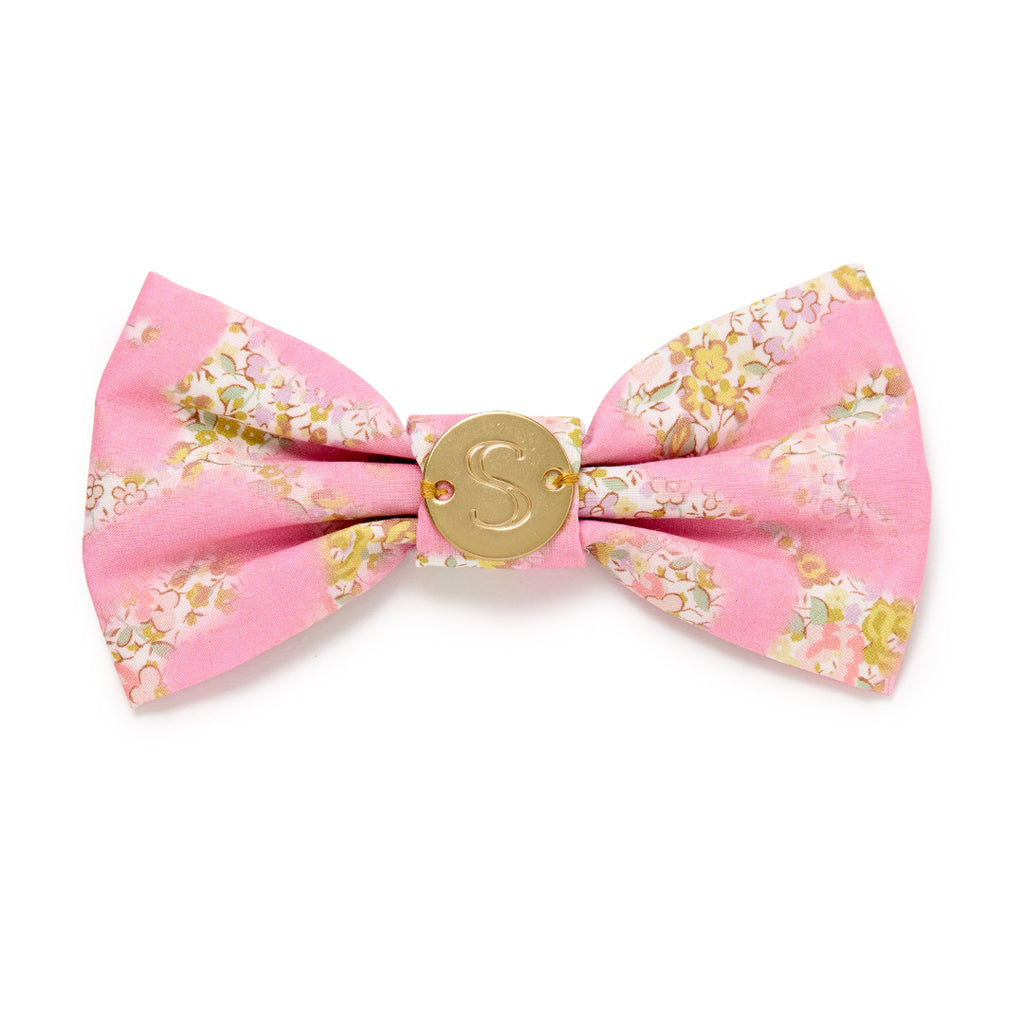 Liberty Bow Tie - Pink Hearts