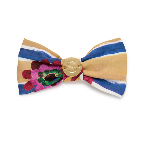 Liberty Bow Tie - Floral Stripe