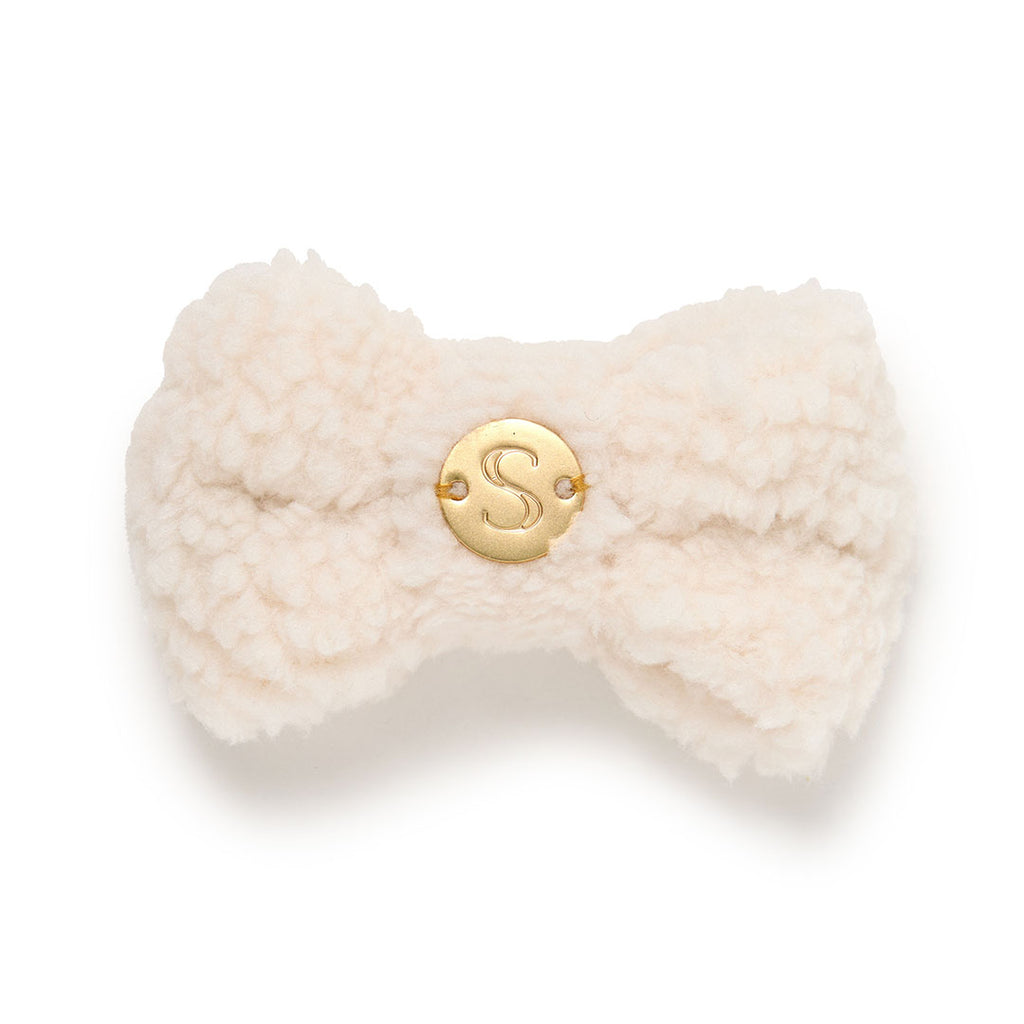 Teddy Bow Tie - Natural