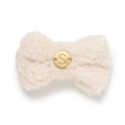 Teddy Bow Tie - Natural