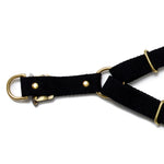 Webbing Step In Harness - Black