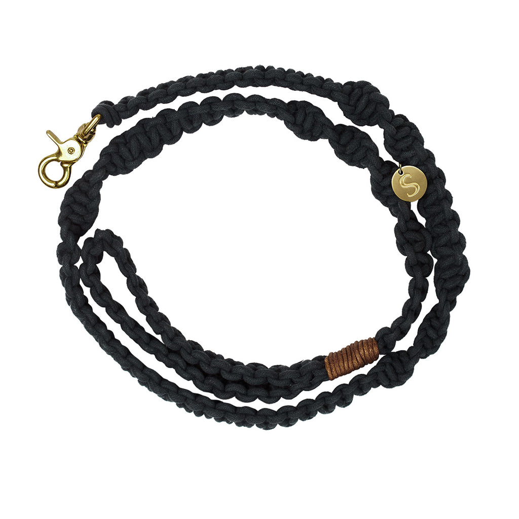 Macramé 3 Piece Set - Black