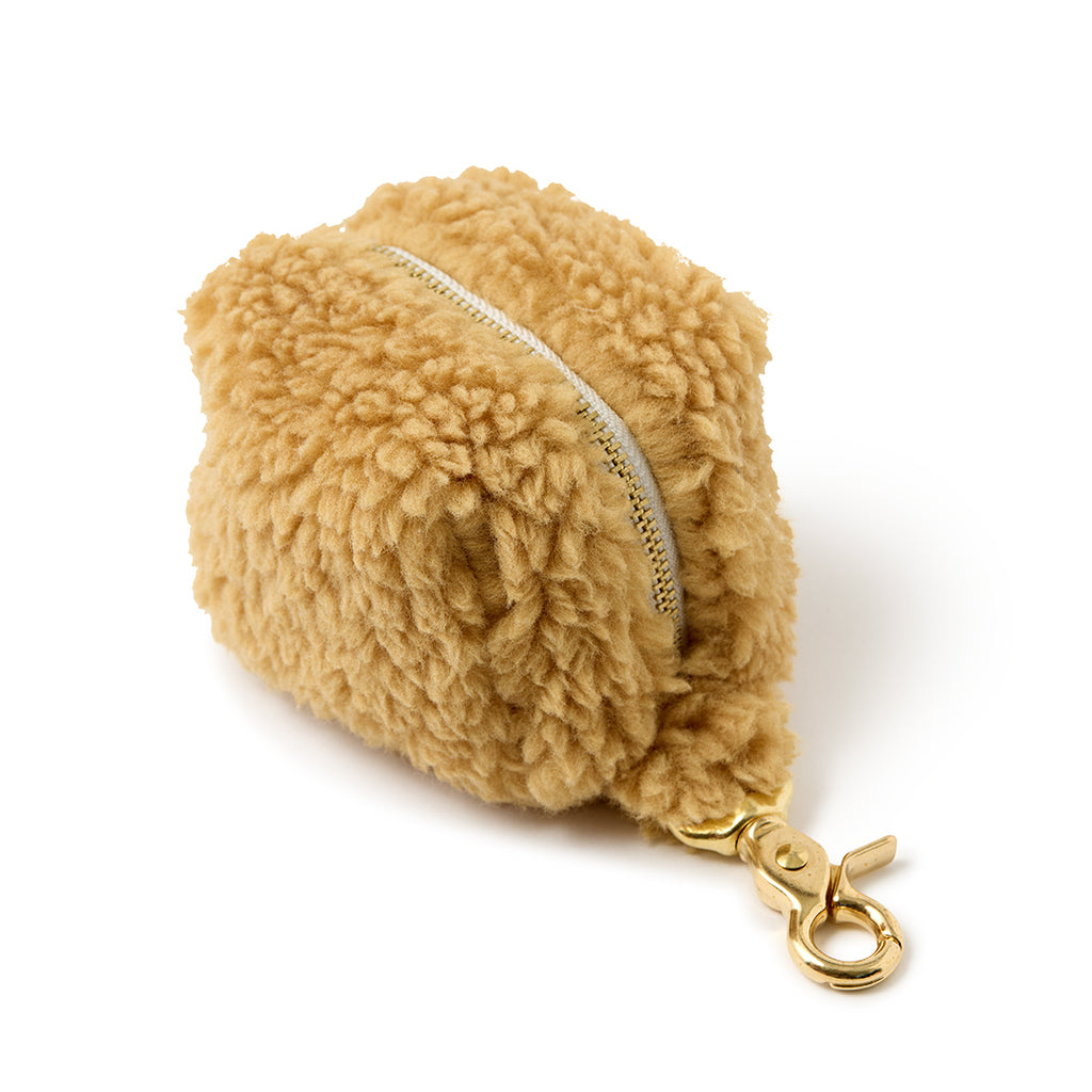 Teddy Poop Bag - Golden