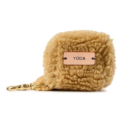 Teddy Poop Bag - Golden