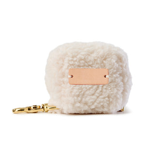 Teddy Poop Bag - Natural