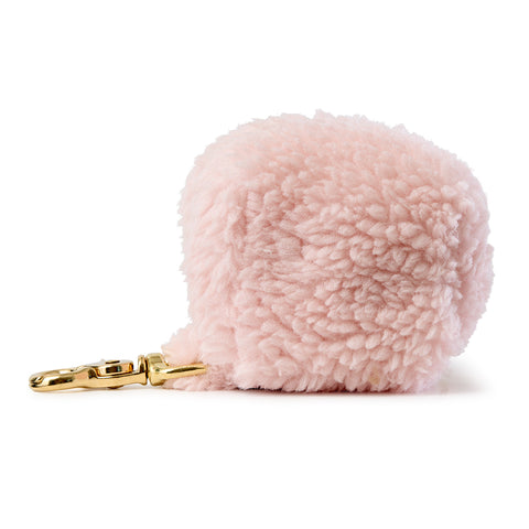 Teddy Poop Bag - Soft Pink