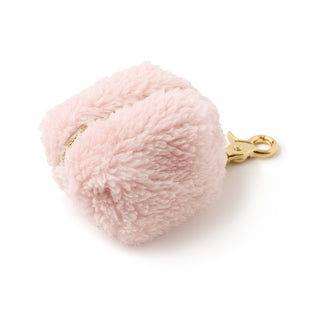 Teddy Poop Bag - Soft Pink