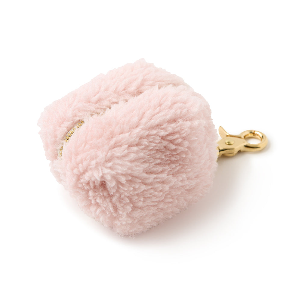 Teddy Poop Bag - Soft Pink