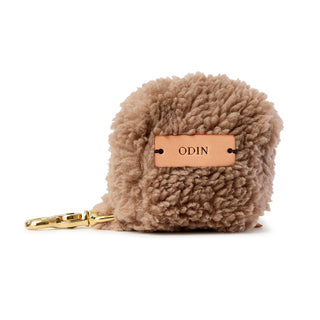 Teddy Poop Bag - Taupe