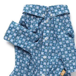 Liberty Shirt - Blue Geo
