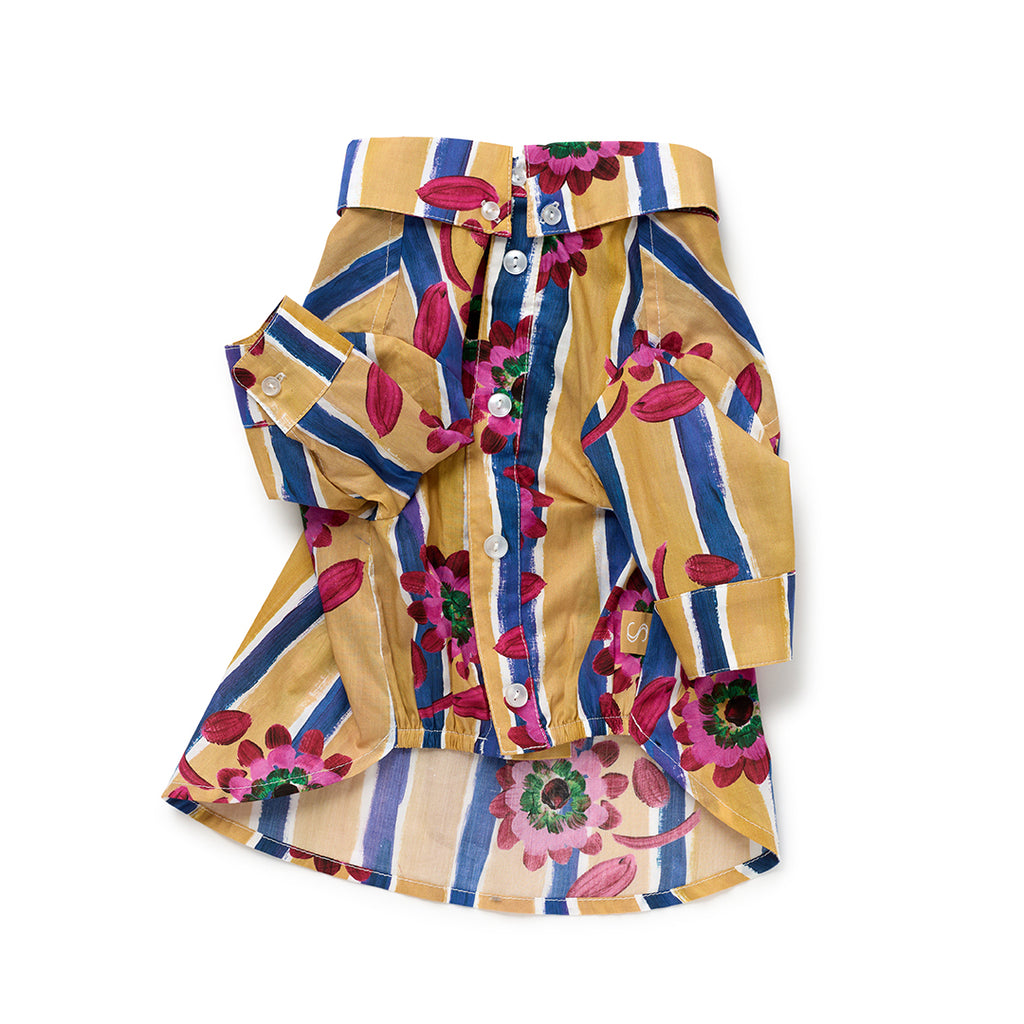 Liberty Shirt - Floral Stripe