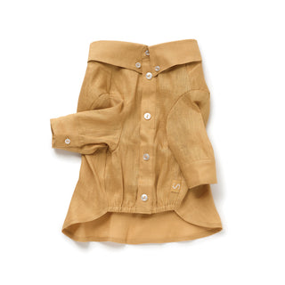 French Linen Shirt - Golden