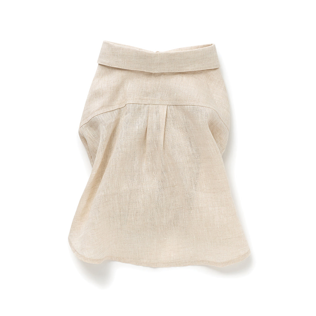 French Linen Shirt - Oat