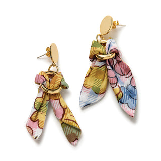 Liberty Earrings - Gingham