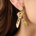 Liberty Earrings - Gingham