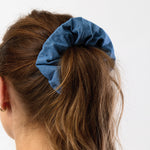 Denim Large Hair Scrunchie