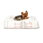 Cactus Silk Dog Bed, Ivory Medium