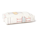 Cactus Silk Dog Bed, Ivory Medium