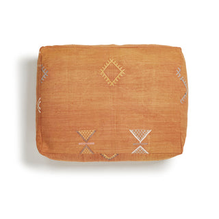 Cactus Silk Dog Bed, Rust Medium