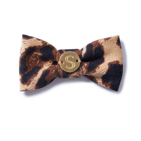 Corduroy Bow Tie - Leopard