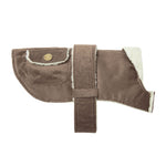 Corduroy Dog Coat - Taupe