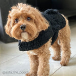 Teddy Dog Coat - Black