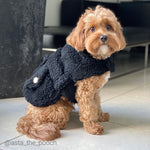 Teddy Dog Coat - Black