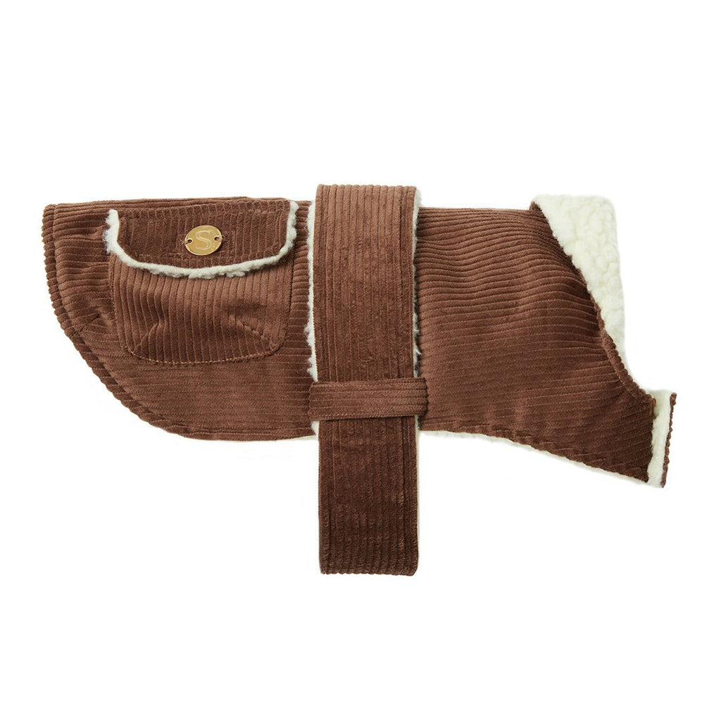 Corduroy dog jacket hotsell