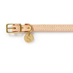 Leather Dog Collar - Natural