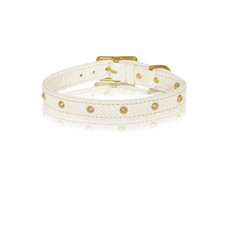 sebastian says dog collar pinatex natural