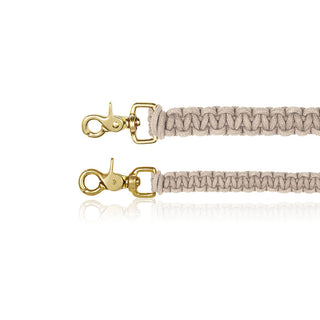 Macramé Originals Dog Lead - Beige