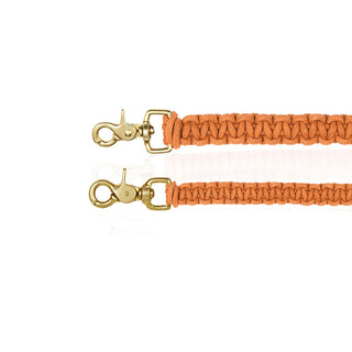 Macramé Originals Dog Lead - Orange