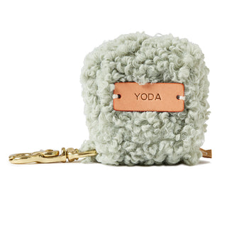 Curly Poop Bag - Mint