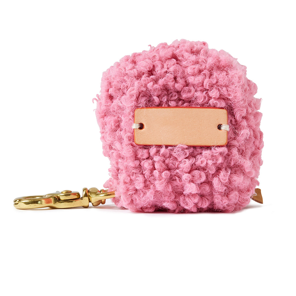 Curly Poop Bag - Hot Pink