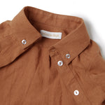 French Linen Shirt - Rust