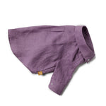 French Linen Shirt - Violet