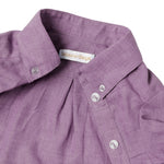 French Linen Shirt - Violet