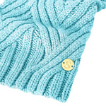Merino Wool Weave Knit Dog Sweater - Blue
