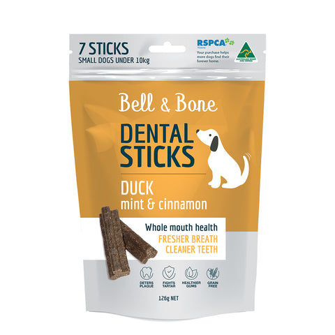 Duck, Mint and Cinnamon Dental Sticks